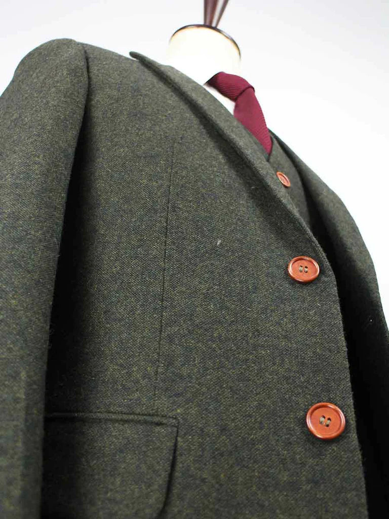 Green Barleycorn Tweed Suit