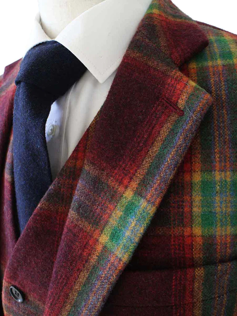 Ainsberry Red Stewart Tartan Tweed Suit