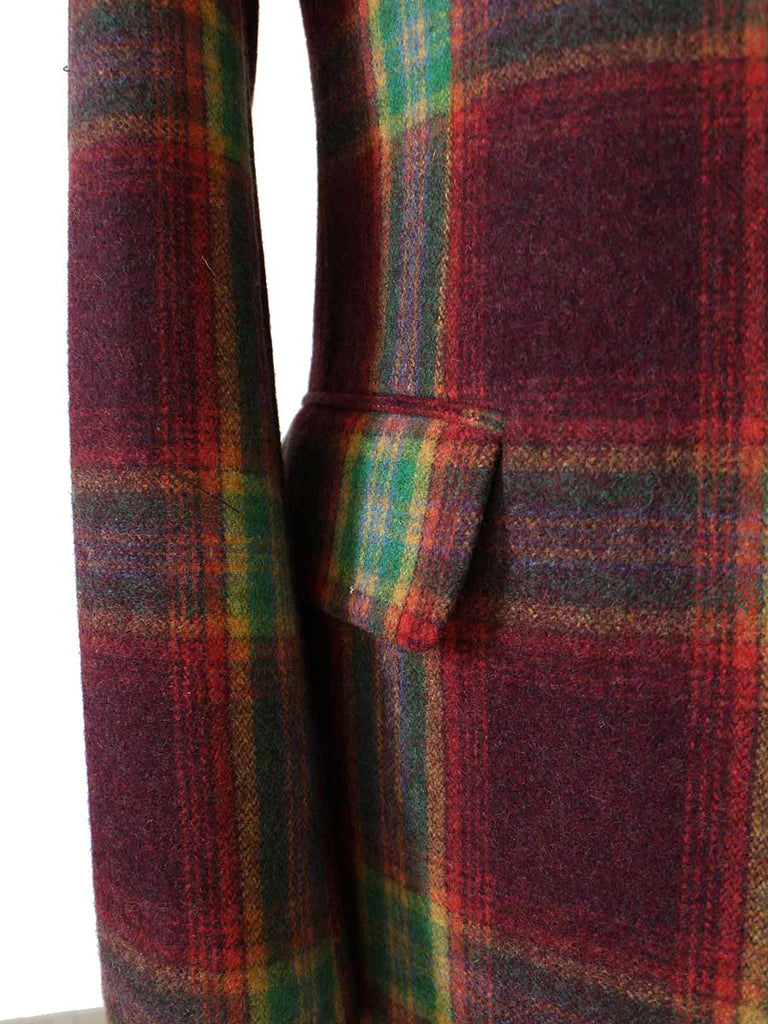 Ainsberry Red Stewart Tartan Tweed Suit