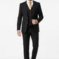 Black Twill Tweed Suit