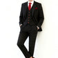 Charcoal Plaid Twill Tweed Suit