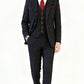Charcoal Plaid Twill Tweed Suit