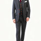 Classic Charcoal Herringbone Tweed Suit
