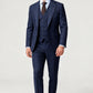 Classic Navy Speckled Tweed Suit