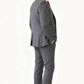 Dark Grey Twill Tweed Suit