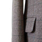 Brown Herringbone Plaid Mix & Match Tweed Suit