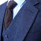 Classic Navy Speckled Tweed Suit