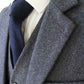 Dark Grey Twill Tweed Suit