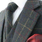 Country Green Overcheck Plaid Tweed Suit