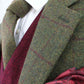 Olive Green Plaid Mix & Match Tweed Suit